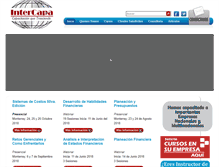 Tablet Screenshot of intercapa.com.mx